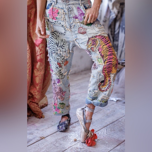 Magnolia Pearl Pants - Magnolia Pearl Birch Wonder Miner Denims